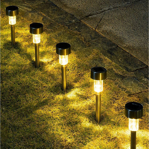 solar garden lights – 10 pcs