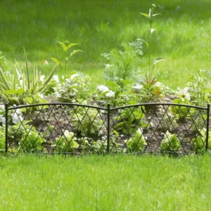 Металлический бордюр для клумб Classic 40 x 100 см, коричневый