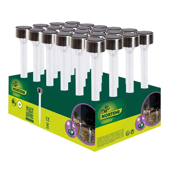 Светильник на солнечной батарее Amarys, 6 x 33 см