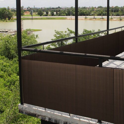 kõrge piirdematt 2.5m,Litecane aiavarje,suur aiamatt,tumepruun aiavari,privaatsusaed