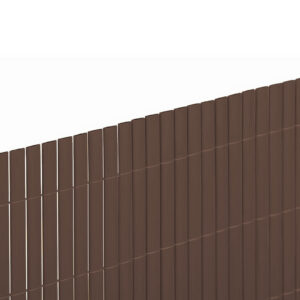 kõrge piirdematt 2.5m,Litecane aiavarje,suur aiamatt,tumepruun aiavari,privaatsusaed