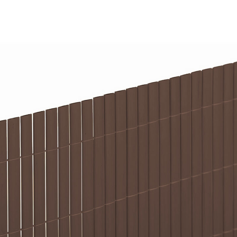 kõrge piirdematt 2.5m,Litecane aiavarje,suur aiamatt,tumepruun aiavari,privaatsusaed