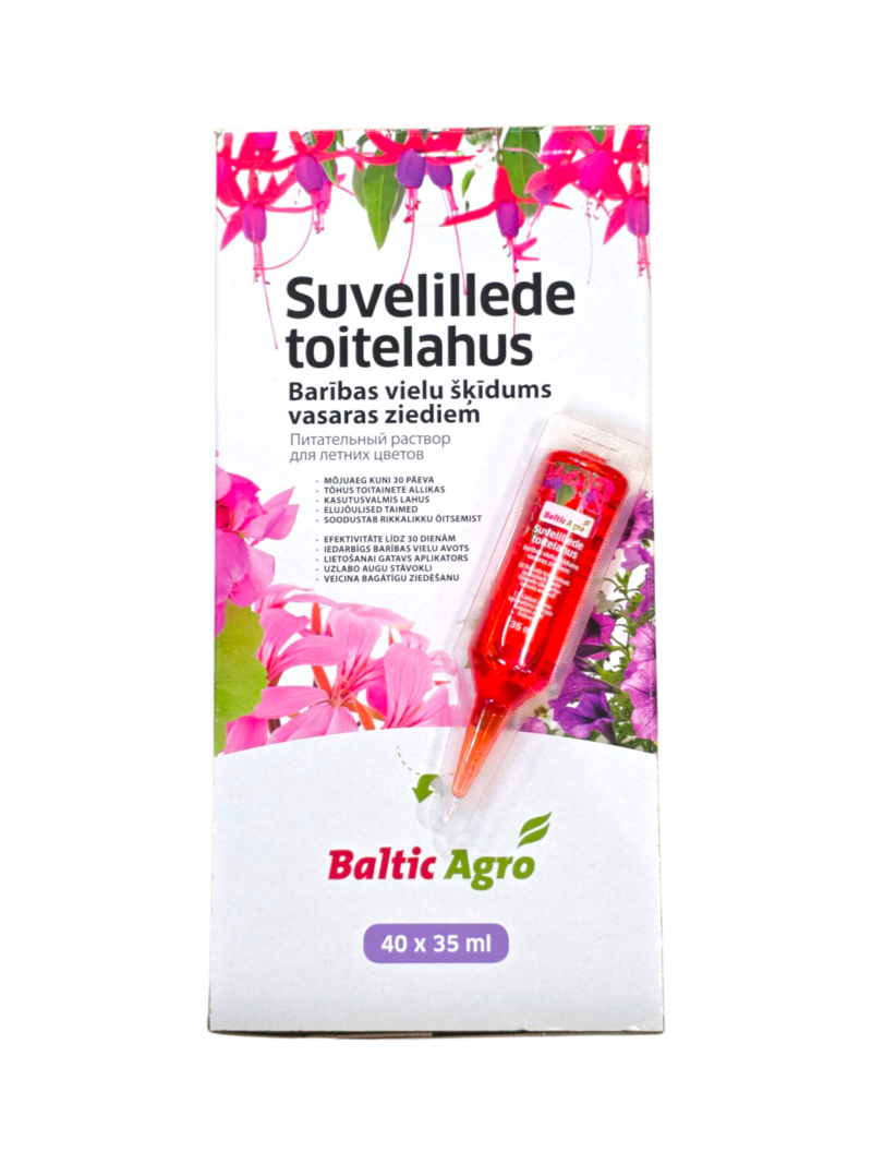 mugav väetamine,vedelväetis ampullis,suvelillede turgutamine,lillehooldus toas ja rõdul