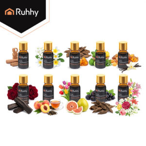 aroomiõlide komplekt,õlid difuuserile,aroomiõlid aroomilampi,kodulõhnastaja õlid,RUHHY aroomiõlid,kingitus naisele