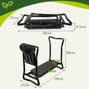 aiatool tööriistadega,põlvituspink aiatöödeks,GARDLOV aiapõlvik,ergonoomiline aiatool