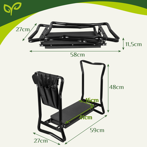 aiatool tööriistadega,põlvituspink aiatöödeks,GARDLOV aiapõlvik,ergonoomiline aiatool