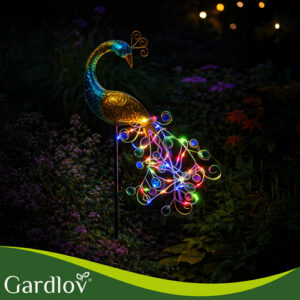 Садовый светильник на солнечной батарее «Павлин»