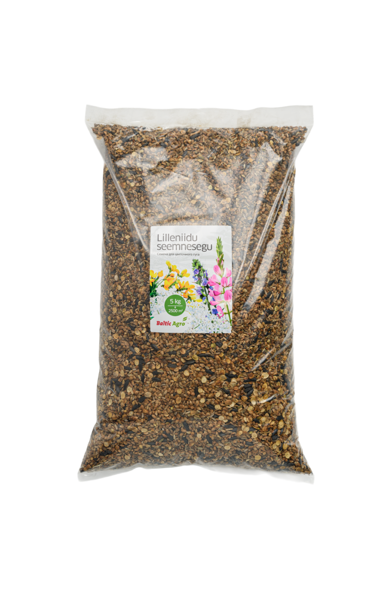 lilleniidu seemnesegu 5kg,suure lilleaasa rajamine,maastikukujundus seemned,mesikaste taimed suurpakend,suur lilleniit,jätkusuutlik maastikukujundus,ökosüsteemi taastamine,hooldusvaba haljastus,põuakindel seemnesegu