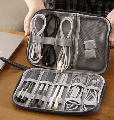 kaablite organisaator,juhtmete kott,reisikott laadijatele,elektroonika organisaator,veekindel kaablite kott