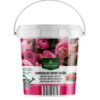 Agronoomi universaalne lahustuv väetis 700g ämbris rooside pildiga.