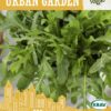 Urban Garden rukola seemnepakk mahetoodangu märgisega.